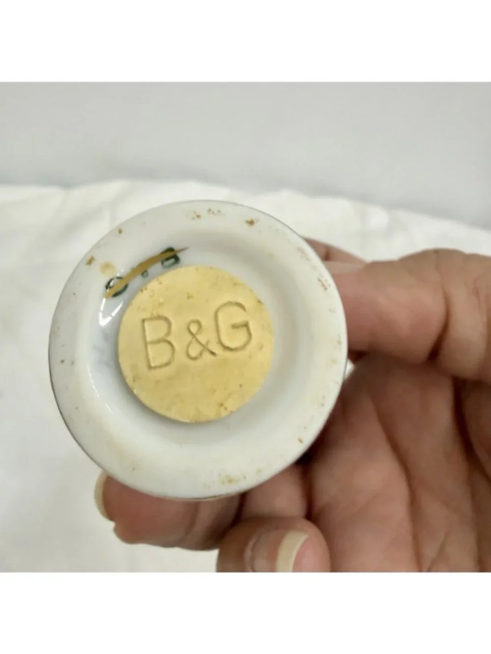 Bing & Grondahl B&G Seagull 52C Salt Pepper Shakers Toothpick Holder Set